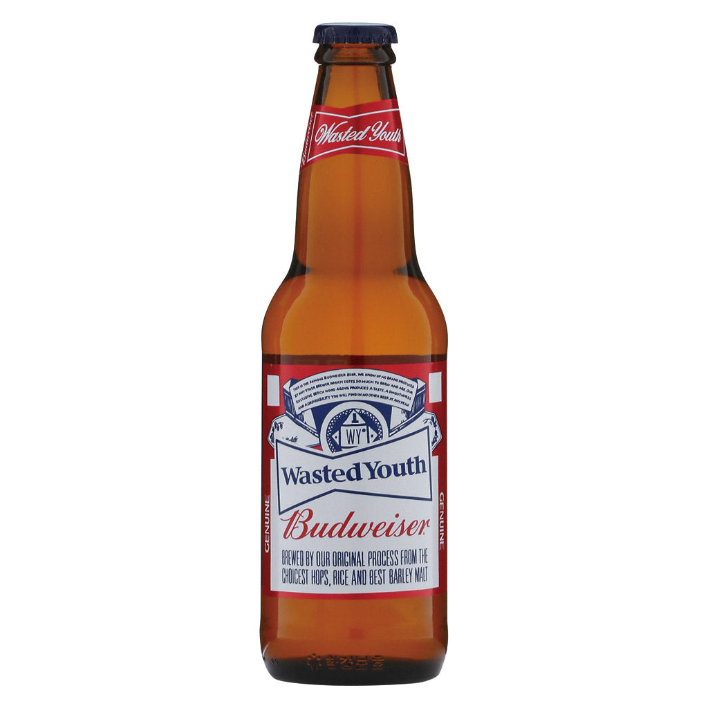 ***バドワイザー ビール スクリューキャップ 空ビン 瓶 ガラス ボトル 1980年代 BUDWEISER AMBER BEER BOTTLE 40オンス? 希少？