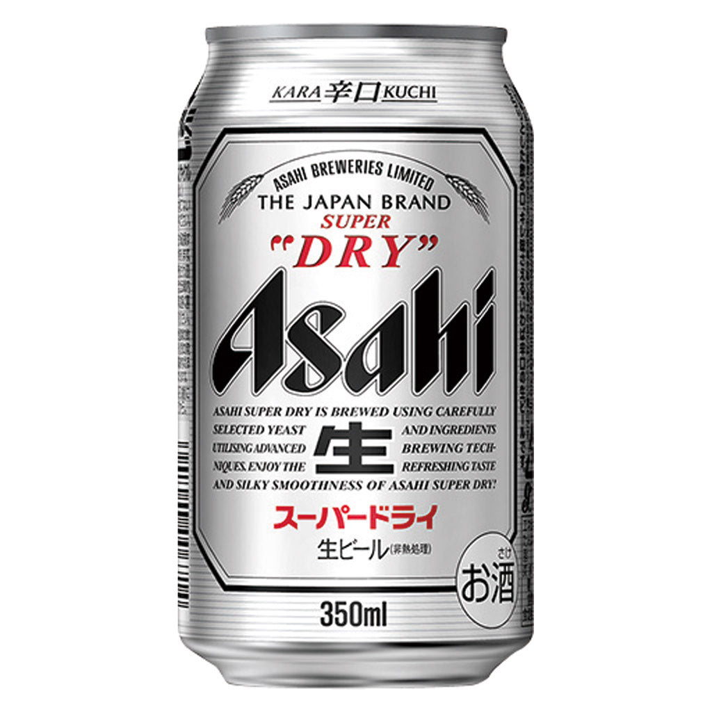 アサヒ スーパードライ 缶 350ml(24本) – 酒類ドットコム
