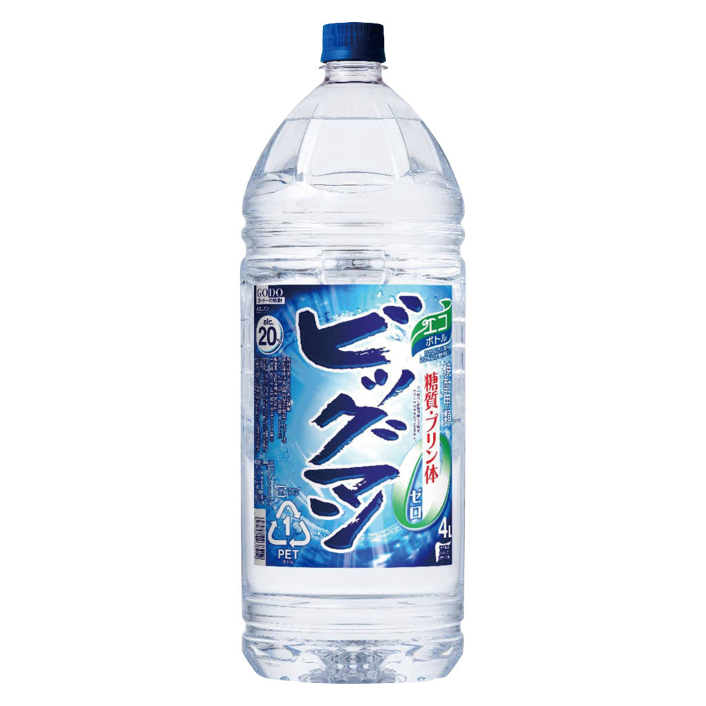 ビッグマン 20度 4Lペットボトル – 酒類ドットコム