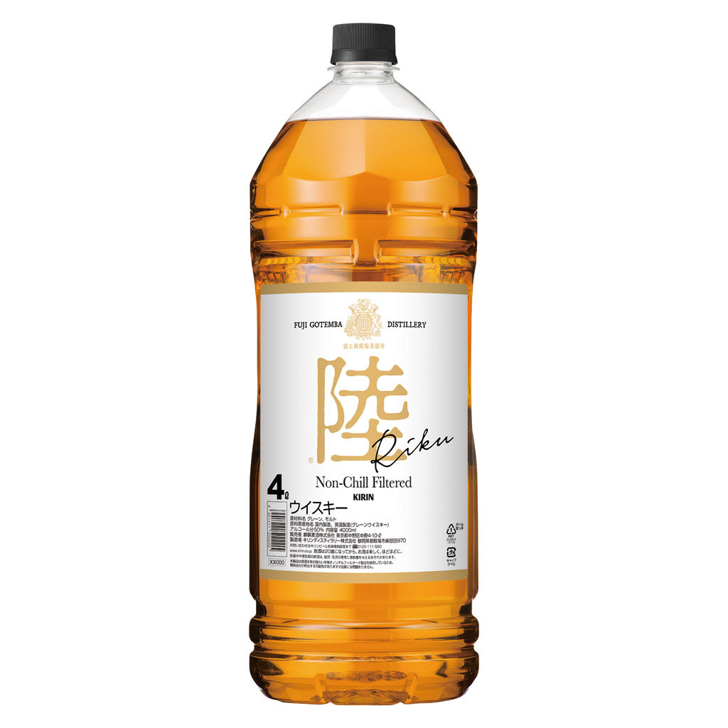 キリン ウイスキー 陸 4Lペットボトル – 酒類ドットコム