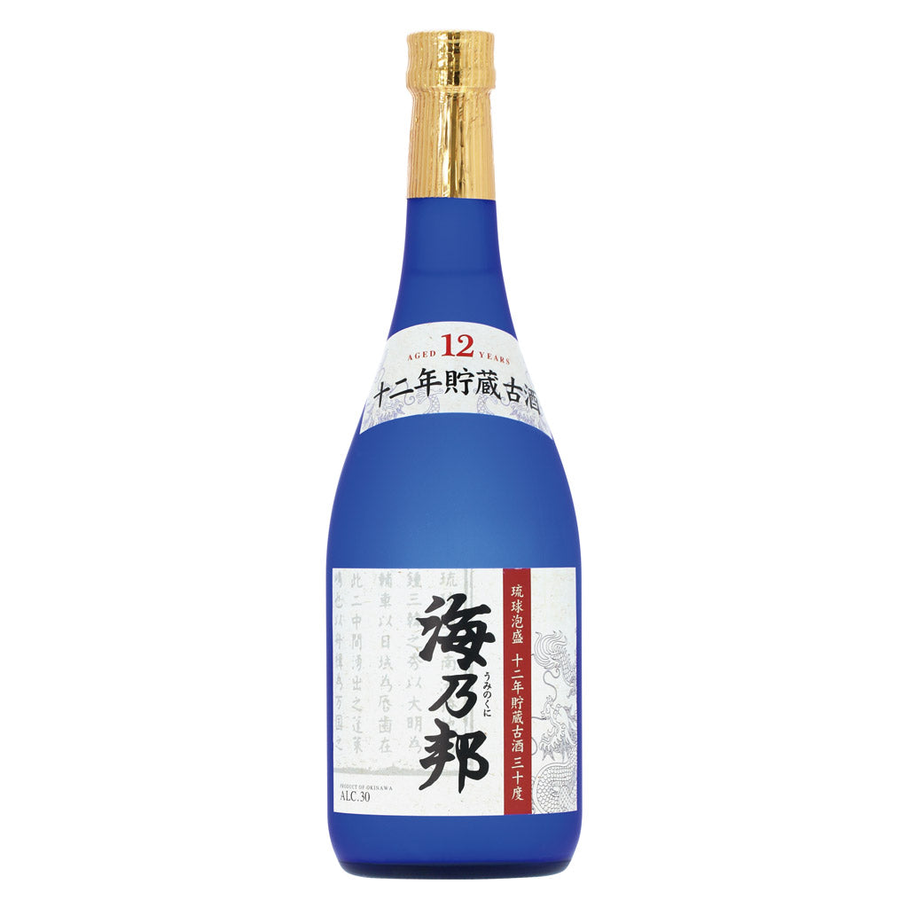 海乃邦 30度 12年貯蔵古酒 – 酒類ドットコム