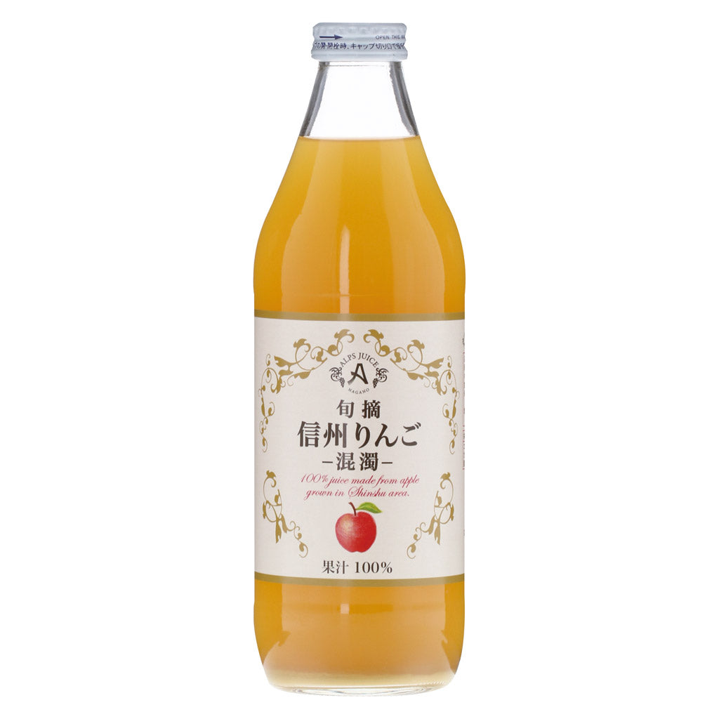 アルプス 信州混濁りんごジュース 1000ml – 酒類ドットコム